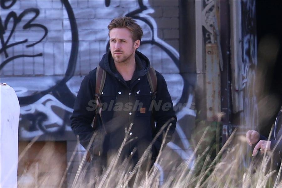 Ryan Gosling directs Matt Smith in shirtless scenes for 'How To Catch A Monster' in Detroit