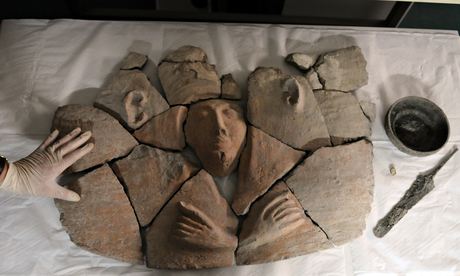 Sarcophagus remains found in Israel
