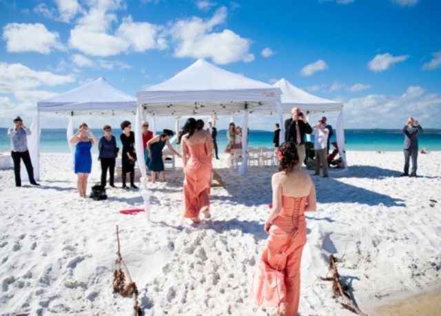 svatba na plaja