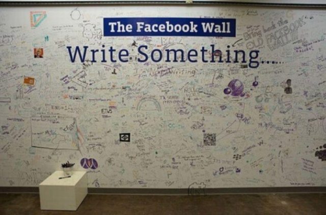 the facebook wall