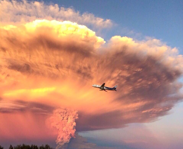 Calbuco volcano eruption 1