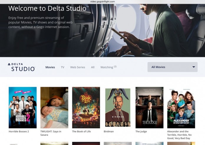 Delta - Netflix in the sky app1